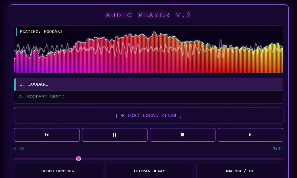 Audio Player: AI-Mentored Development
