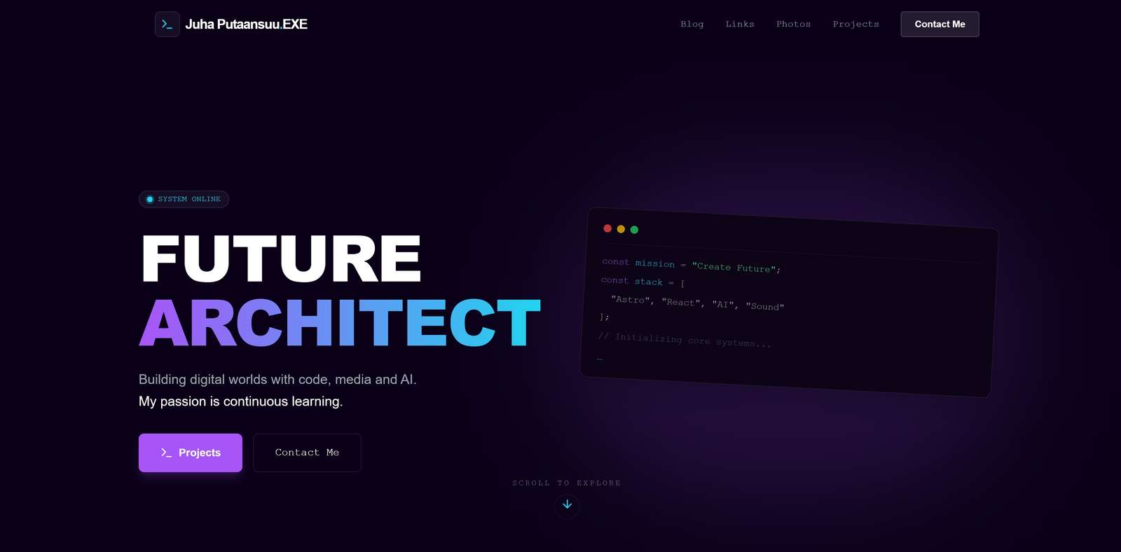 juhaputaansuu.fi *UPDATED*