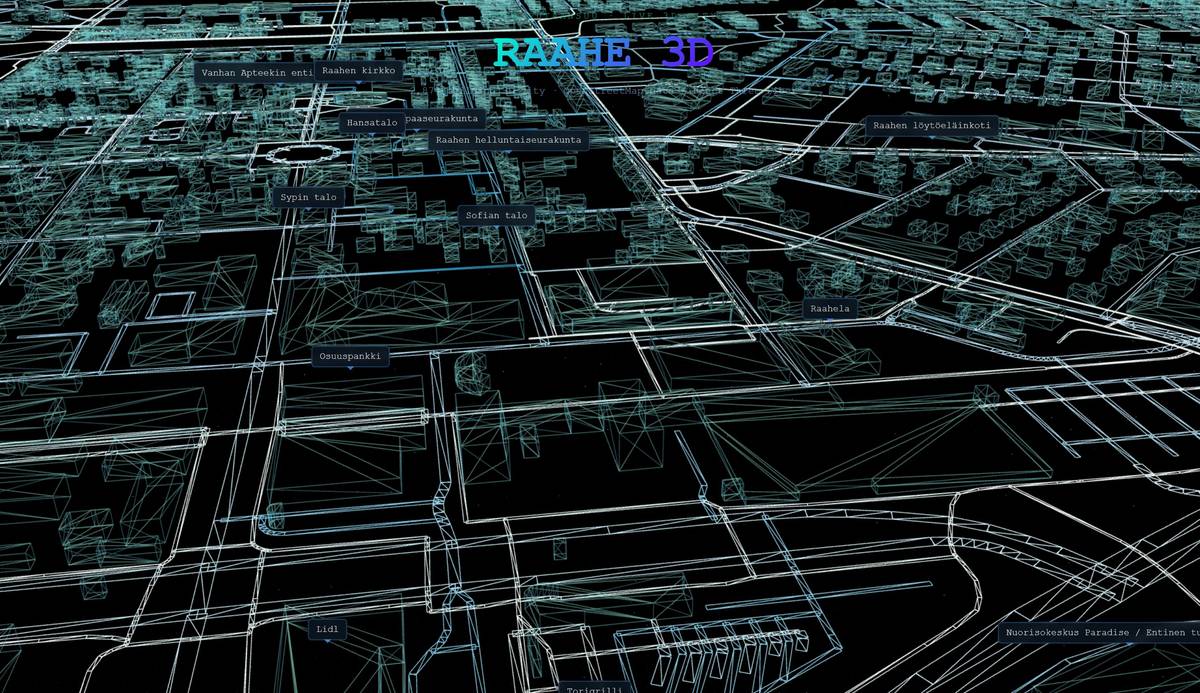Digital City: Raahe 3D