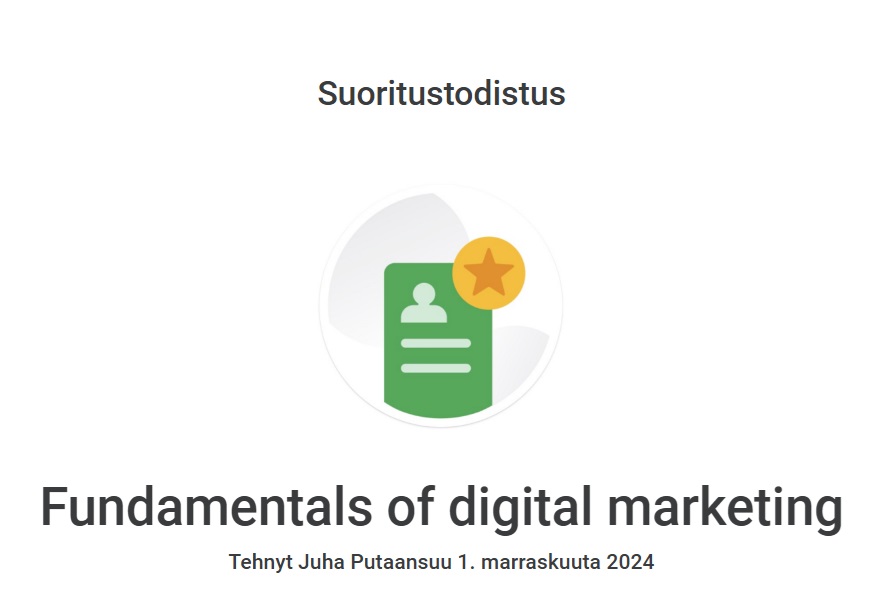 fundamentals of digital marketing